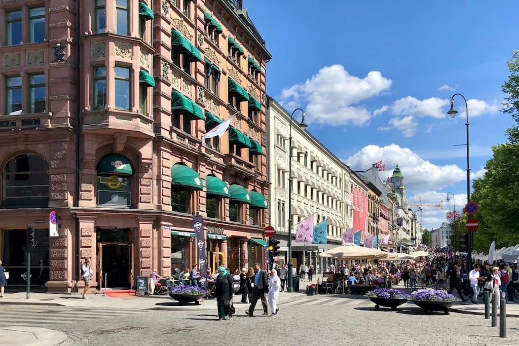Leilighet Koselig I Sentrum Av Med Byutsikt! Oslo